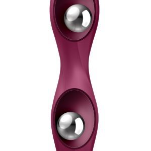 satisfyer-double-ball-r-dildo-red-detail