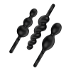 Набор анальных стимуляторов Satisfyer Plugs, черный_2