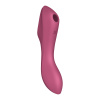 Вакуумно-клиторальный вибромассажер Satisfyer Curvy Trinity 3, красный_7
