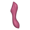 Вакуумно-клиторальный вибромассажер Satisfyer Curvy Trinity 3, красный_6