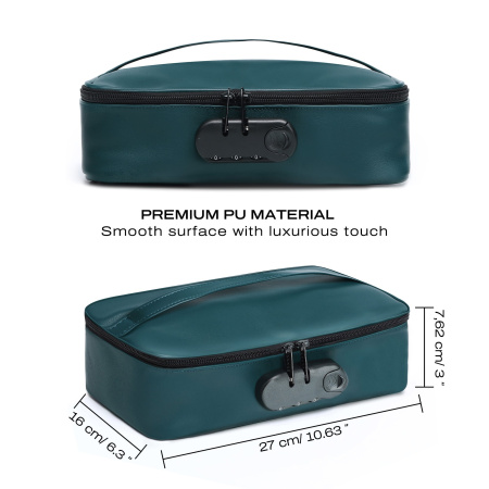Сумочка для хранения игрушек Dorcel DISCREET BOX LUXURY GREEN_6