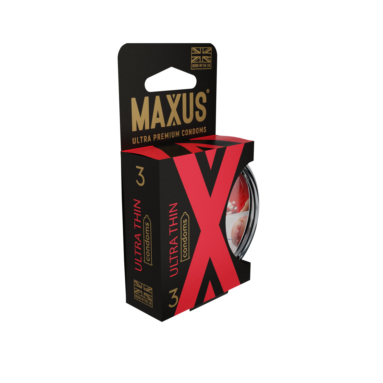 Презервативы MAXUS Ultra thin №3 в пластиковом кейсе, ультратонкие X-Edition, 3 шт_3