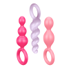 Набор анальных стимуляторов Satisfyer Plugs цветной_4
