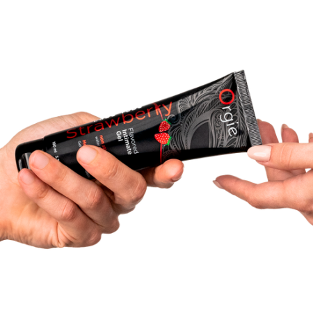 Съедобный интимный гель Orgie Lube Tube Strawberry, 100 мл_3