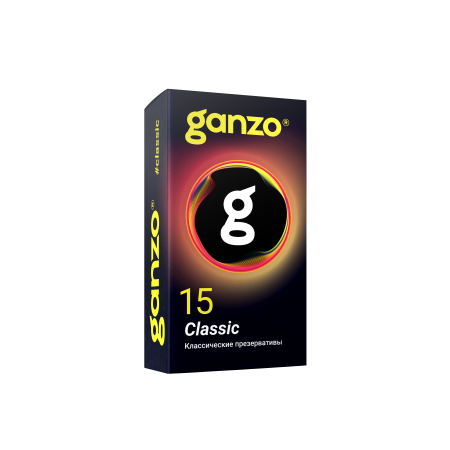 Презервативы Ganzo Classic, классические, латекс, 18 см, 15 шт_2