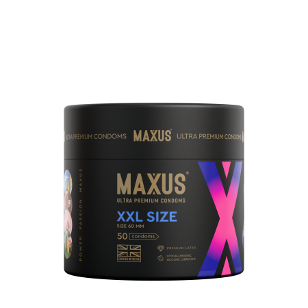 Презервативы MAXUS XXL, с увеличенным размером, 50 шт_2