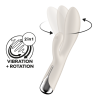 Вибратор кролик Satisfyer Spinning Rabbit 1, бежевый_1