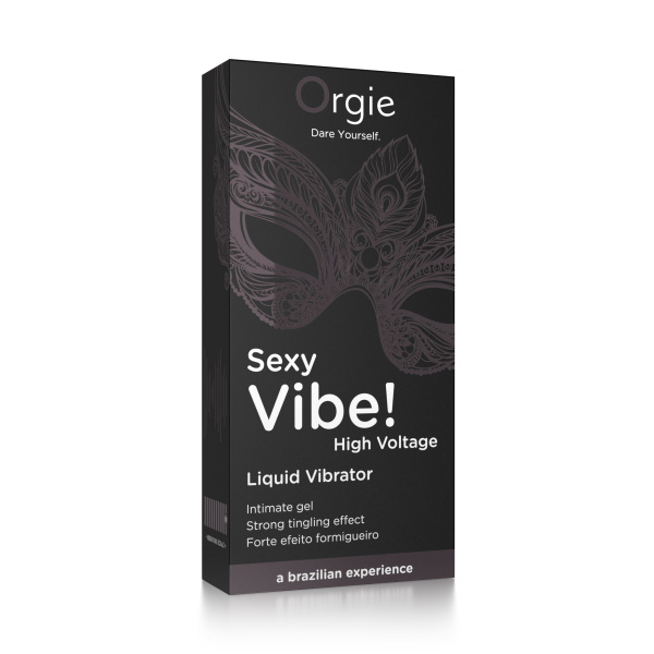 Гель Orgie Sexy Vibe High Voltage с усиленным эффектом вибрации, 15 мл_1