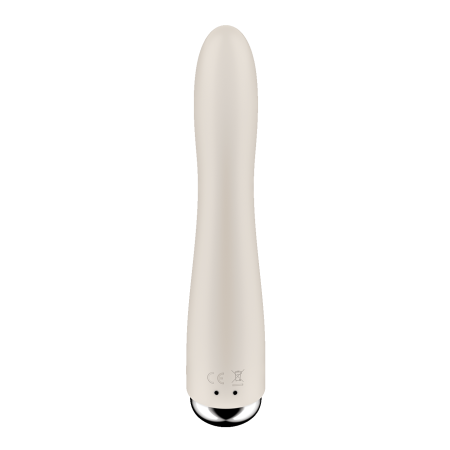 Вращающийся вибратор Satisfyer Spinning Vibe 1, бежевый_5