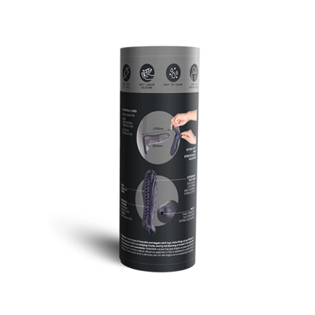 Насадка для пениса Manwan RYZER – BLACK PLUM_6