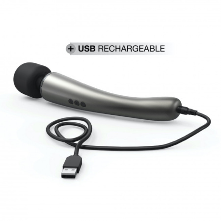 Вибратор Dorcel MEGAWAND CHROME SILVER_4
