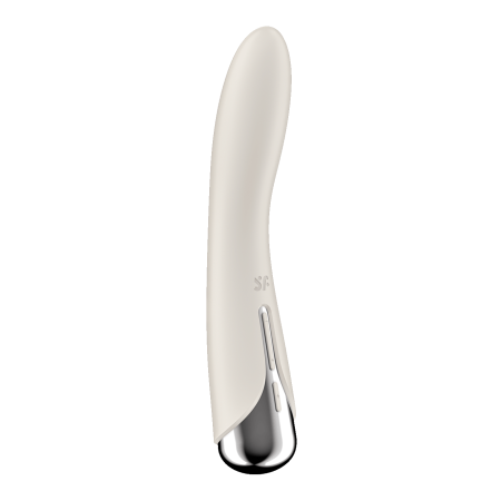 Вращающийся вибратор Satisfyer Spinning Vibe 1, бежевый_6