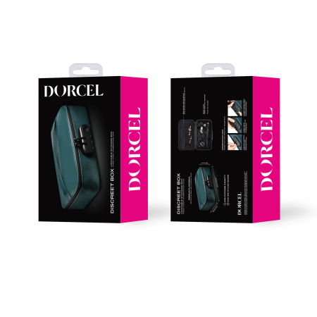 Сумочка для хранения игрушек Dorcel DISCREET BOX LUXURY GREEN_14