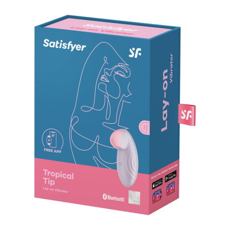 Вибромассажёр Satisfyer Tropical Tip, лиловый_6