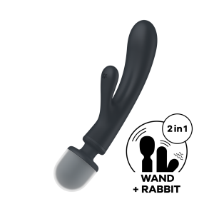 satisfyer-vibrator-triple-lover-grey-vibrator-front-view-72dpi