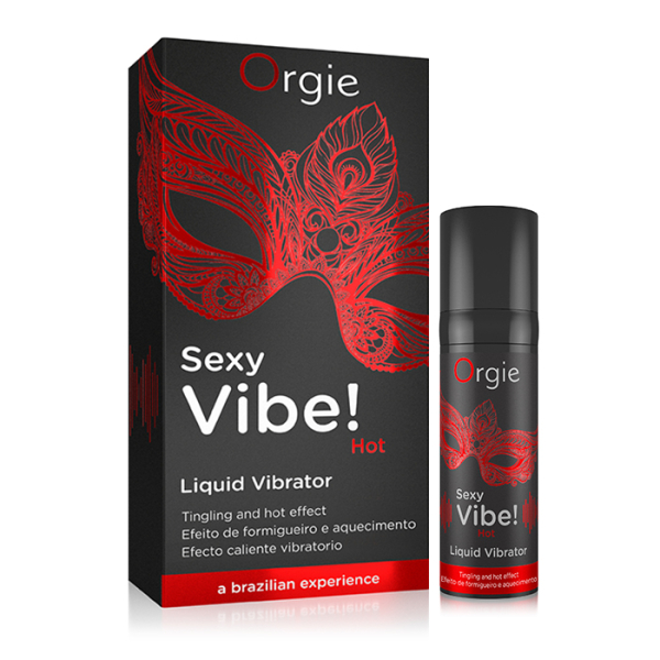 Гель Orgie Sexy Vibe Hot с разогревающим и вибрирующим эффектом, 15 мл_5 Гель Orgie Sexy Vibe Hot с разогревающим и вибрирующим эффектом, 15 мл_5