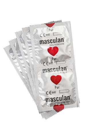 Презервативы Masculan Pur Ультратонкие с увеличенным количеством смазки, 10 шт._4