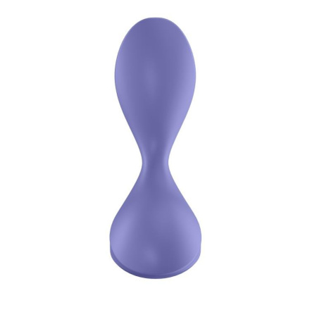 Анальная пробка Satisfyer Sweet Seal с вибрацией и управлением с телефона, лиловая_7