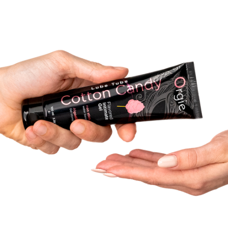 Съедобный интимный гель Orgie Lube Tube Cotton Candy, 100 мл_2