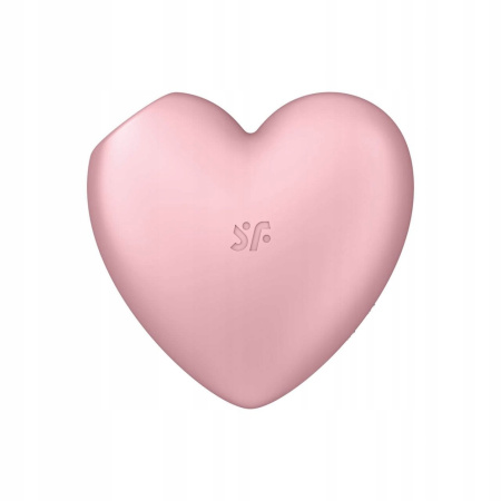 Вакуумно-волновой стимулятор с вибрацией Satisfyer Cutie Heart, розовый_3