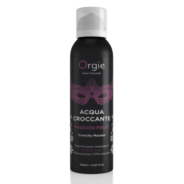 Хрустящая пенка для массажа Orgie Acqua Croccante Passion Fruit 150 мл _4