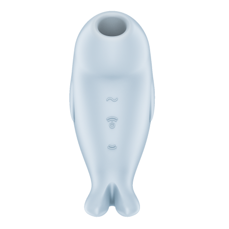 Вакуумный стимулятор клитора Satisfyer Seal you soon, голубой_3
