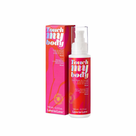 Силиконовый лубрикант 2в1 Love to Love TOUCH MY BODY Моной 100мл_1