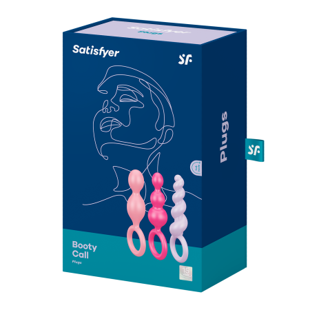 Набор анальных стимуляторов Satisfyer Plugs цветной_3