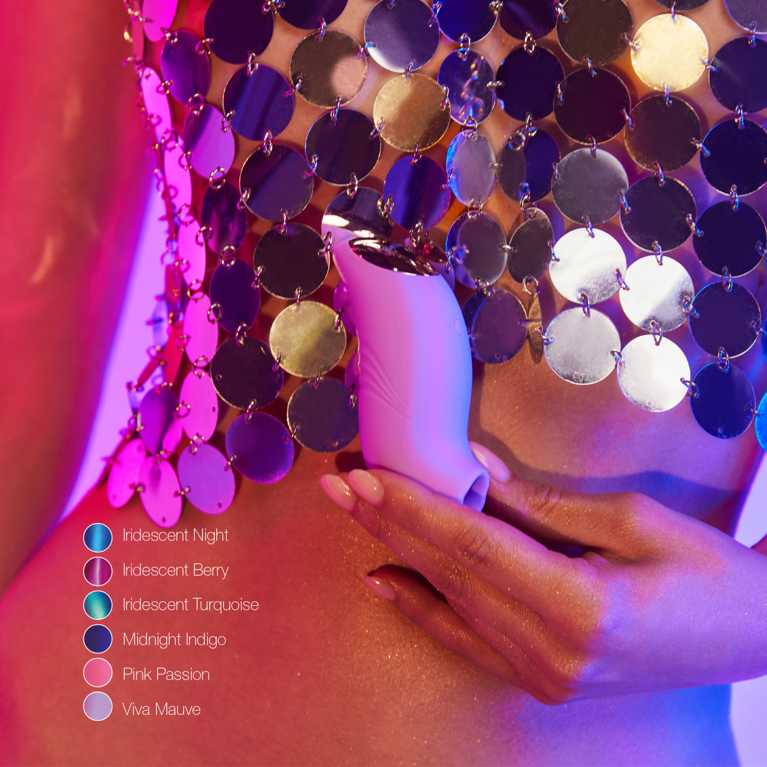 Вакуумно-волновой стимулятор Love to Love BELIEVER - VIVA MAUVE_7