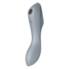 Вакуумно-клиторальный вибромассажер Satisfyer Curvy Trinity 3, серый_1