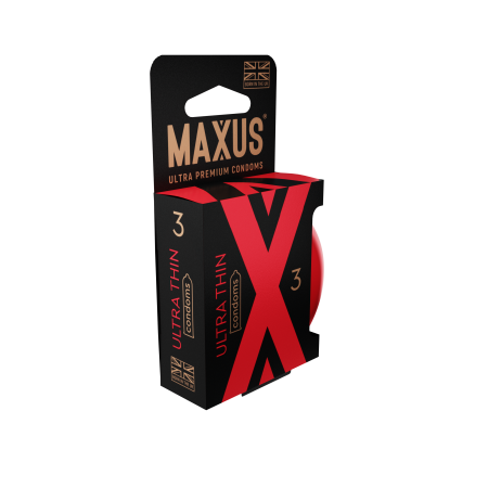 Презервативы MAXUS Ultra Thin №3 с железным кейсом, ультратонкие X-Edition, 3 шт_2