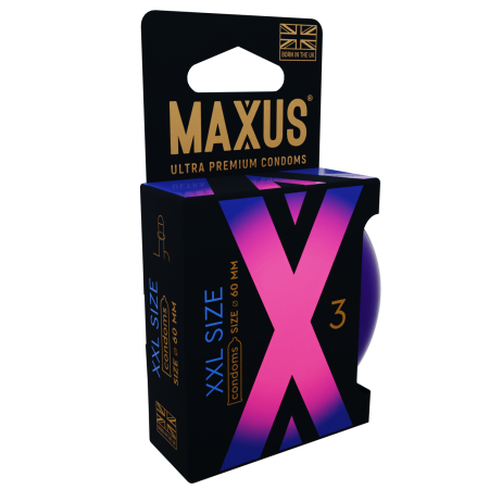 Презервативы MAXUS XXL, с увеличенным размером, 3 шт_3