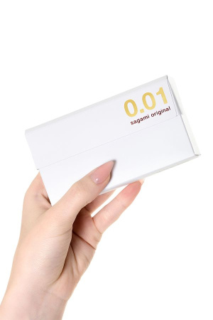 Презервативы Sagami Original 001, полиуретан, 5 шт._2
