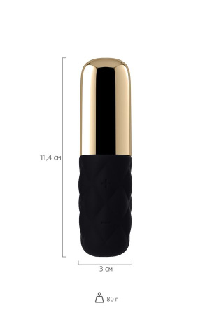 Вибромассажер Satisfyer Sparkling Darling, силикон, черный, 11,4 см._2