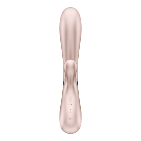Вибромассажер Satisfyer Hot Lover с возможностью управления через приложение, жемчужный_5