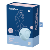 Вакуумно-волновой стимулятор с вибрацией Satisfyer Sugar Rush, голубой_6
