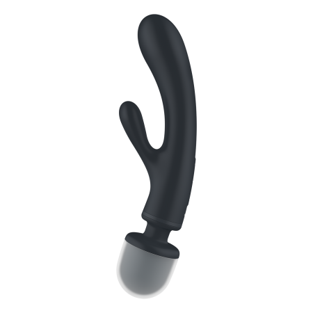 Вибратор-ванд 2 в 1 Satisfyer Triple Lover, серый_7