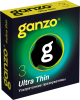 Презервативы Ganzo Ultra thin, ультратонкие, латекс, 18 см, 3 шт_1