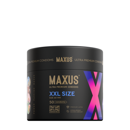 Презервативы MAXUS XXL, с увеличенным размером, 50 шт_3