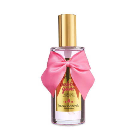 Набор Bijoux Indiscrets Bubble Gum Play Kit: блеск для губ, разогревающее масло, лубрикант 2в1_4